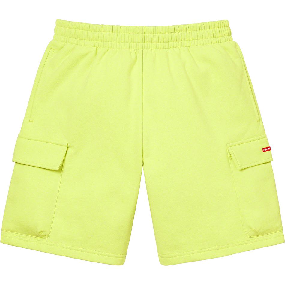 Mint Supreme Small Box Baggy Cargo Sweat Shorts | Supreme 259DN